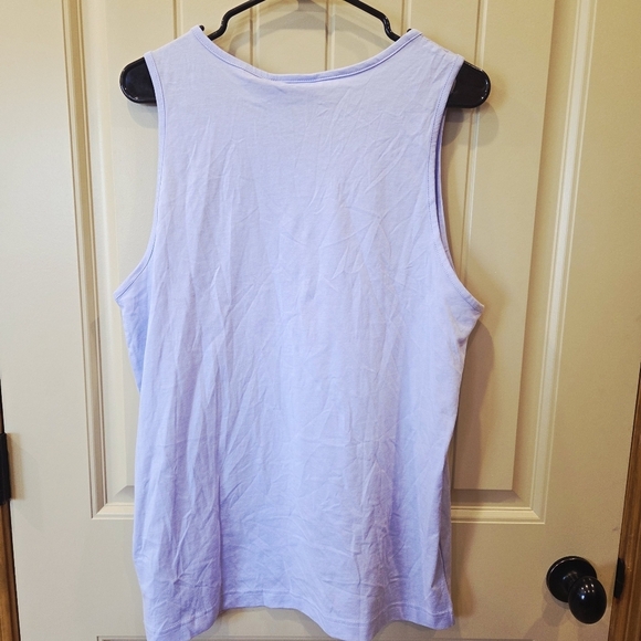 Adidas Originals Essentials Men's Tank Top - Light Purple/Violet Tone Small New - Picture 6 of 7